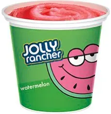 Jolly Rancher Jolly Rancher Watermelon Cup — ice pop served from the Schaumburg Ice Cream Truck
