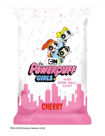 Blue Bunny Powerpuff Girls Cherry Bar — character ice cream bar served from the Schaumburg Ice Cream Truck