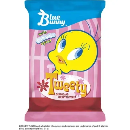 Blue Bunny Tweety Bar — character ice cream bar served from the Schaumburg Ice Cream Truck