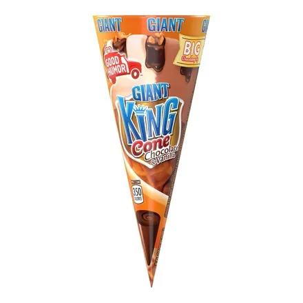 Good Humor Giant King Cone — ice cream cone served from the Schaumburg Ice Cream Truck