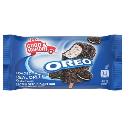 Good Humor OREO Bar — ice cream bar served from the Schaumburg Ice Cream Truck