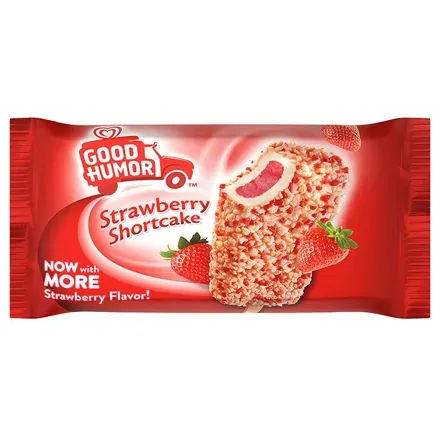 Good Humor Strawberry Shortcake Bar — ice cream bar served from the Schaumburg Ice Cream Truck