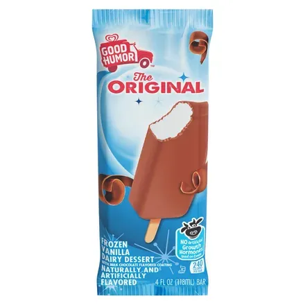 Good Humor The Original Vanilla Bar — ice cream bar served from the Schaumburg Ice Cream Truck