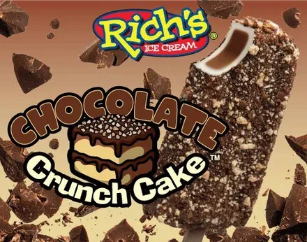 Rich’s Chocolate Crunch Cake — ice cream bar served from the Schaumburg Ice Cream Truck