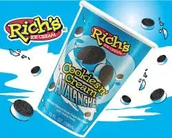 Rich’s Cookies ’N Cream Avalanche — ice cream bar served from the Schaumburg Ice Cream Truck