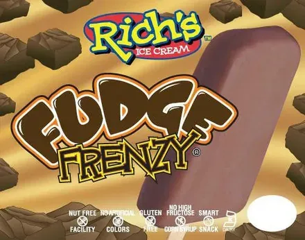Rich’s Fudge Frenzy — ice cream bar served from the Schaumburg Ice Cream Truck
