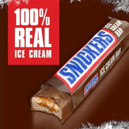Snickers Snickers Ice Cream Bar — ice cream bar served from the Schaumburg Ice Cream Truck